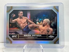 Brian Ortega 2024 Topps Chrome UFC Silver Refractor