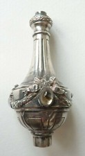 Sonnette interrupteur argent et cristal 19e s  silver bell doorbell Louis XV