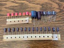 Denon DP-57L DP-62L DP-67L DP-57M Speed Repair Kit Capacitors Turntable Recap