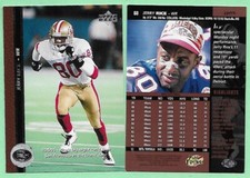 1996 Upper Deck Jerry Rice #60 San Francisco 49ers👍