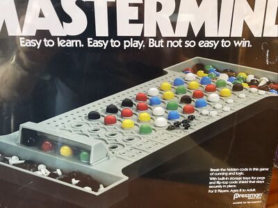 Mastermind Game Pressman 2015 ''Crack The Code'', Brand New Factory Sealed Box