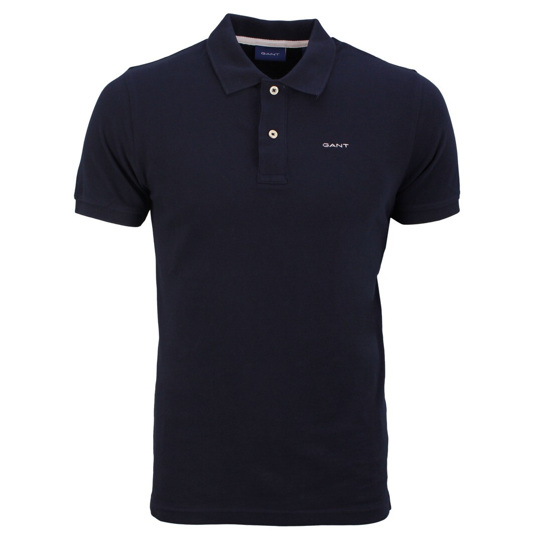 Gant Men's Polo Shirt Pique Rugger Blue 2003179 433 Evening Blue