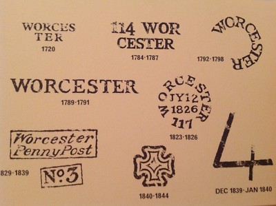 Worcester Postmarks - Midlands Postal Board MPB 17
