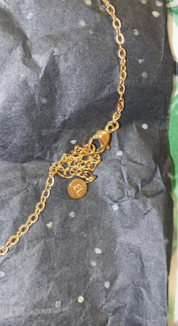 abbott lyon initial necklace