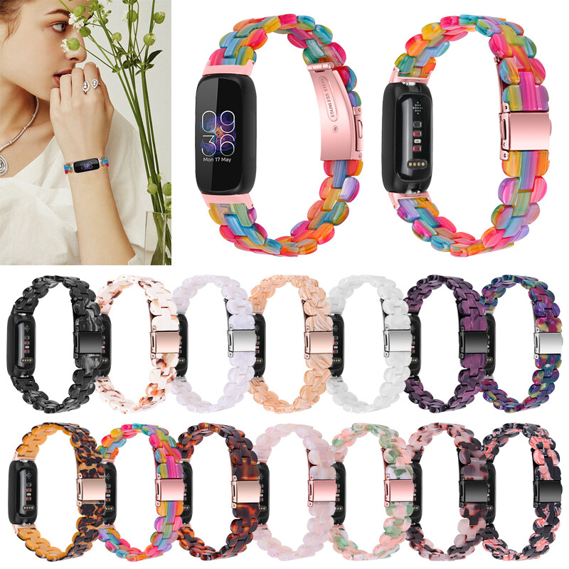 YOOSIDE Cinturino per Fitbit Versa 3, Cinturino di Ricambio Ibrido in Vera Pelle e Silicone con Fibbia in Acciaio Inossidabile per Fitbit Sense/Versa 3(Marrone