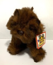 KELLYTOY KENNEL KLUB "SITTING TIP DYED DOG" NWT
