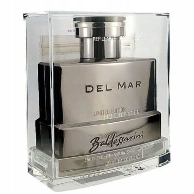    Baldessarini del mar metal 50ml edt eau de toilette  Neu OVP RARE 50 ml  
