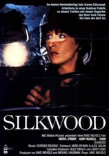 Silkwood ORIGINAL A1 Kinoplakat Meryl Streep / Kurt Russell / Cher / C. T Nelson