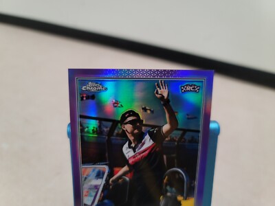 2022 Topps Chrome F1 Zhou Guanyu Purple Refractor Rookie RC 66