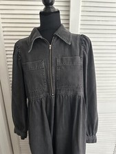 Aligne Grey Denim Shirt Dress