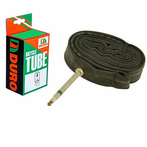 NEW! GENUINE DURO BICYCLE TUBE IN 700 X 25C/28C 60MM STANDARD PRESTA