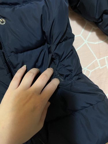 baby Gap kids heavy weight puffer Coat Parka Jacket Navy Blue XS (4-5) Wore - Picture 7 of 14