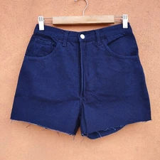 Effects Shorts Women Vintage 90s High Waist Size 46 Blue Mom Short Jeans Hot