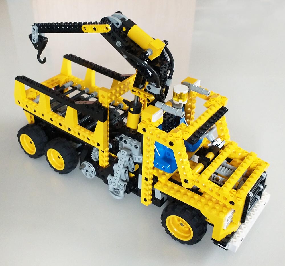 LEGO Technic 8438 8431 8460 Pneumatic Crane Truck alternative