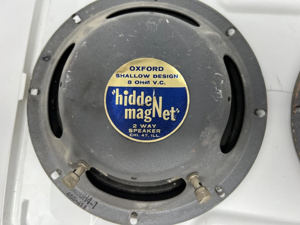 Juego (2x) de Altavoces Oxford 1965 "Imán Oculto" 8" HM80H4 - Excelente Estado Foto 3 de 4