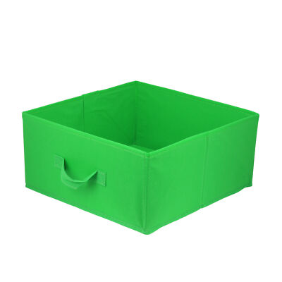 LAVITA Storage Box faltbare Aufbewahrung Boxen Universal 31 x 31 x 15 cm Grün
