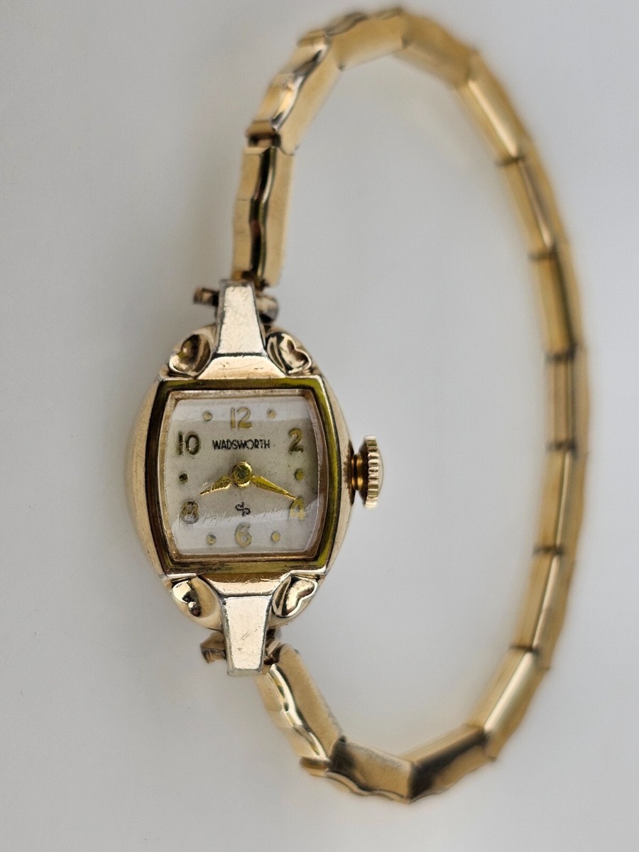 Wadsworth 17 Jewels USA Wind-Up RGP Bezel Wrist Watch  display picture 3