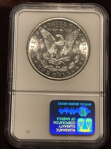 1889 S $1 NGC & CAC Graded MS 62 San Francisco Mint 674159-007 Redfield Hoard - Picture 10 of 17