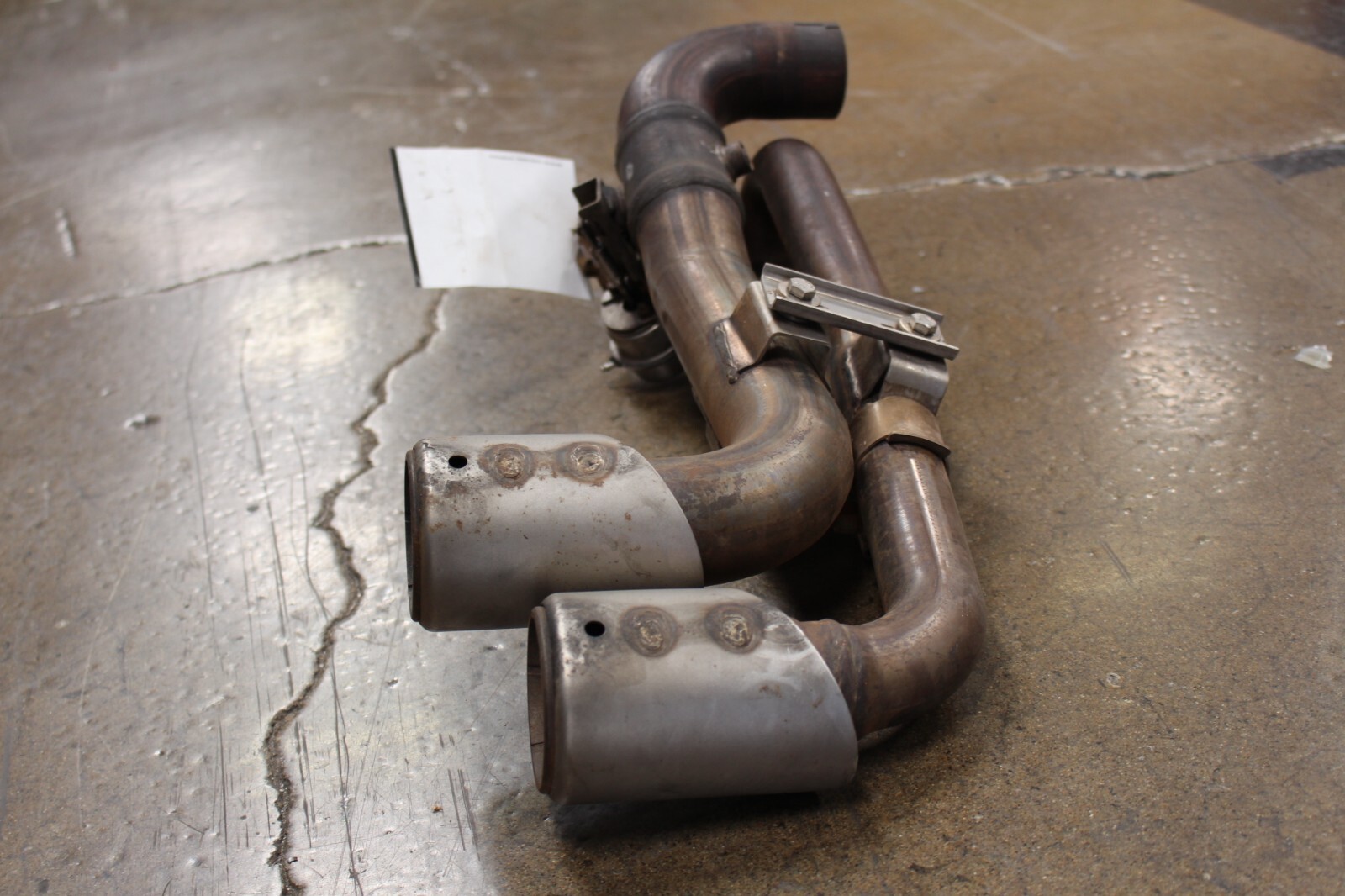 Ferrari F430 Coupe, Spider, LH, Left, Rear Exhaust Tail Pipe, Used P/N 216041