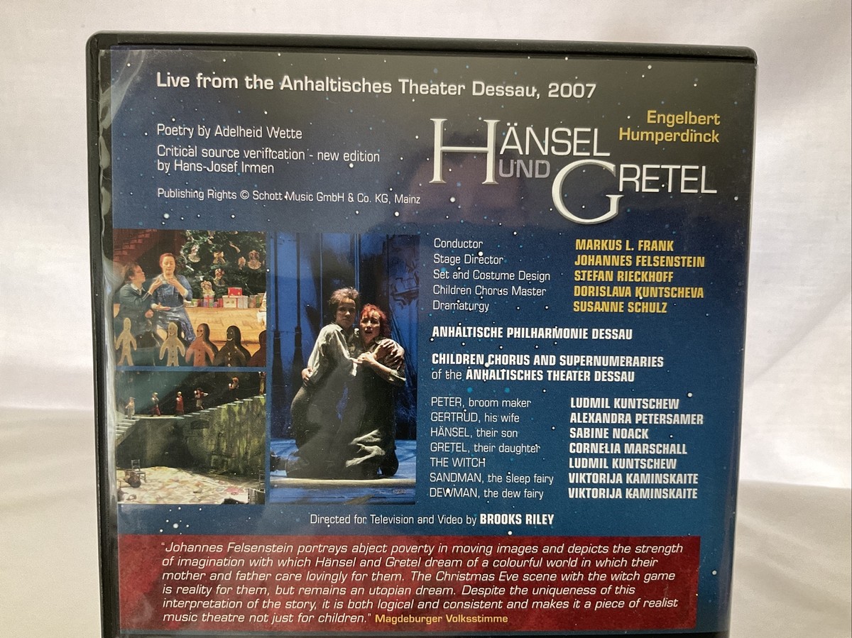 HANSE UND GRETEL ENGELBERT HUMPERDINCK 2007 REG. 0 Subtitle
