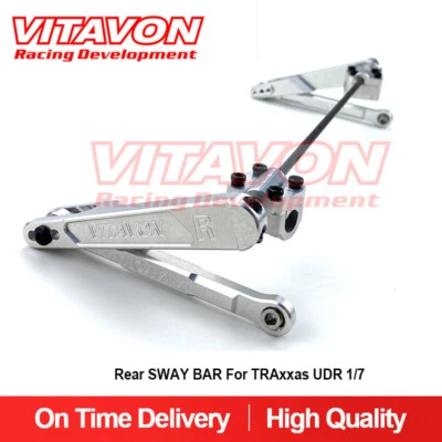 Vitavon Redesigned CNC Alu7075 Rear SWAY BAR For TRAxxas UDR 1/7