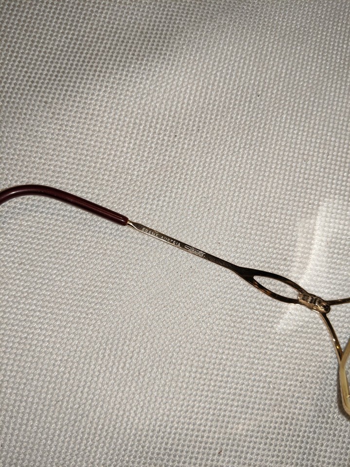 Silhouette M 6187 /30 V6055 56 16 Womens Vintage 80's Glasses Austria