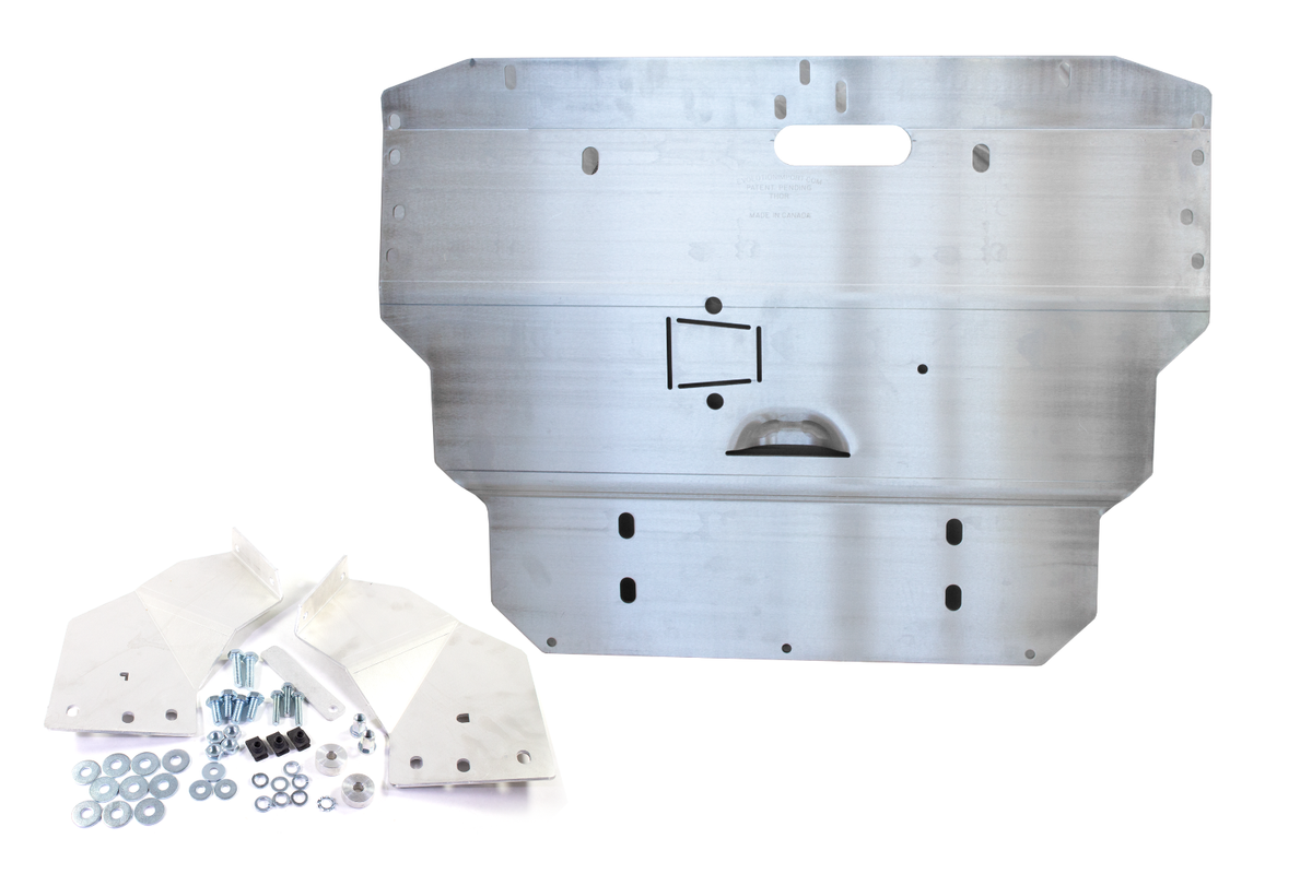 Audi Aluminum Skid Plate Evolution Thor Stress Bar Belly Pan A4 S4