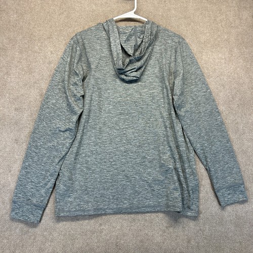 New York Jets Lightweight Hoodie Men's Medium Heather Gray Pullover Antigua NEW - 第 9/10 張圖片