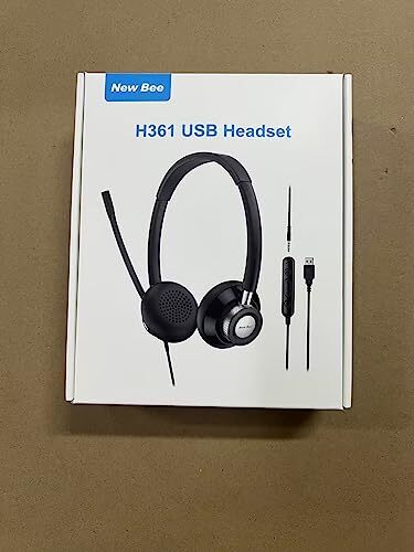 Casque PC avec micro USB Type-C multimédia pour ordinateur et tablette