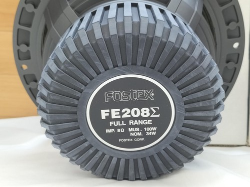 FOSTEX FE208Σ Full Range Lautsprecher Paar 20cm Sigma Serie High Fidelity - Bild 10 von 23