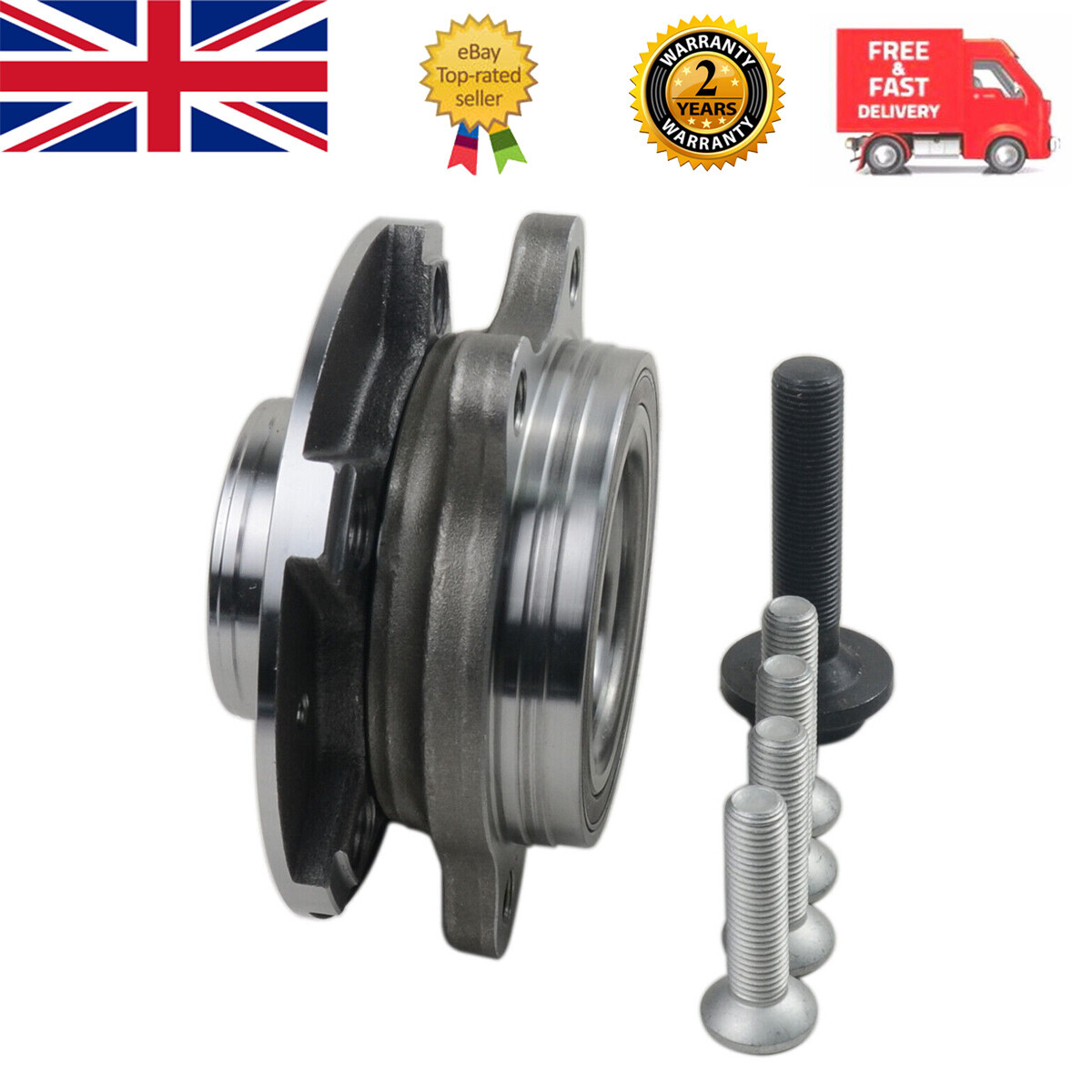 Front Wheel Bearing Kit Audi A4 Q5 8R A7 A8 4H_ 2.0 TDI quattro