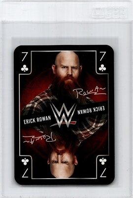 2019 Rachel Lowe WWE Wrestlemania Playing Card  Erick Rowan
