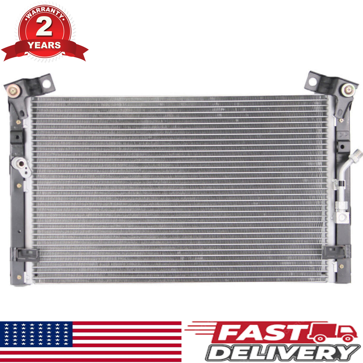 AC Condenser A/C Air Conditioning For Toyota Tacoma 1998 1999-2004 Aluminum 4899