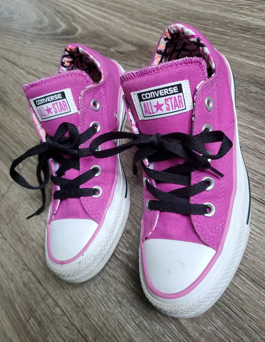 Pink converse hotsell size 9