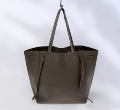 CELINE Grey Cabas Phantom Tote Bag | eBay