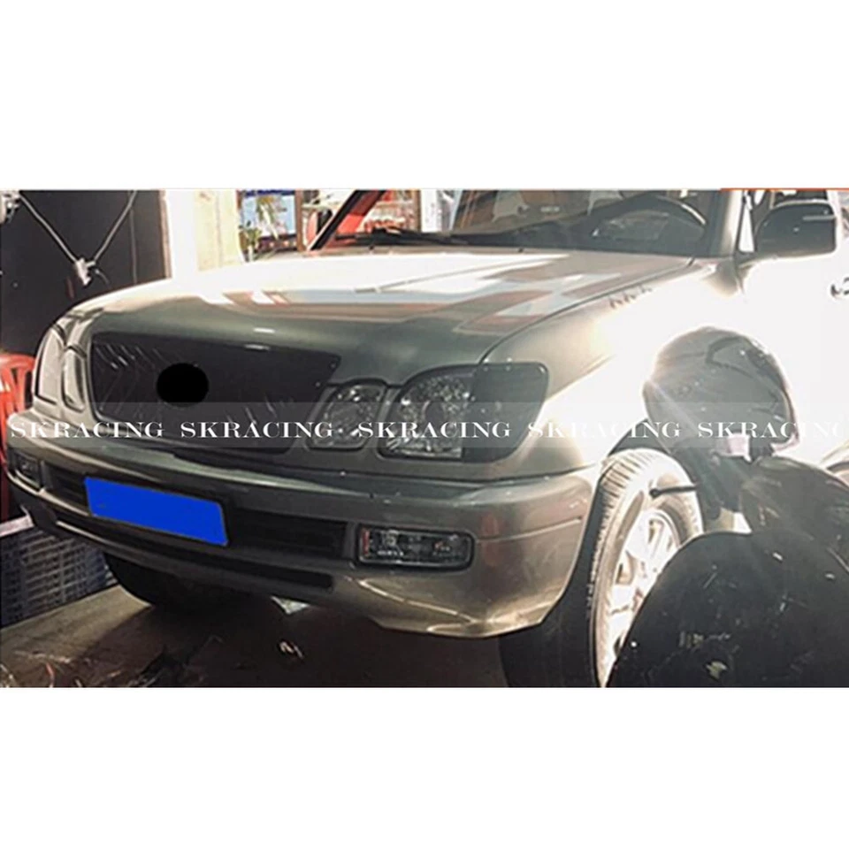 For Lexus LX470 Cyguns 2003-2007 Glossy Black Front Bumper Radiator Grille Grill Foto 4 de 4