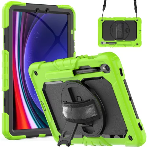 For Samsung Galaxy Tab S10 S9 Ultra Plus FE Shockproof Heavy Duty Case Cover - Picture 110 of 153