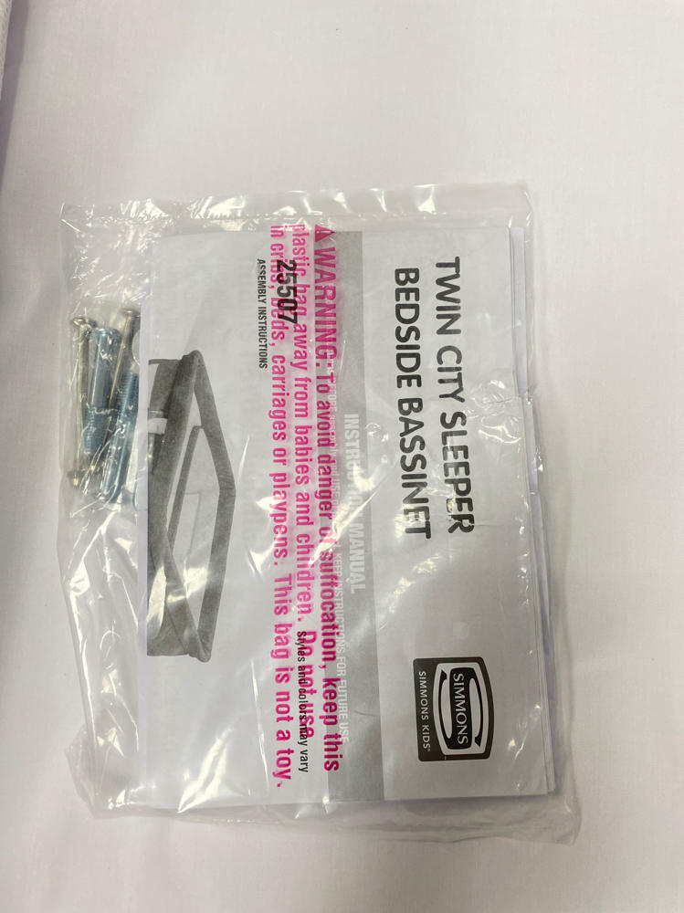 simmons twin bassinet