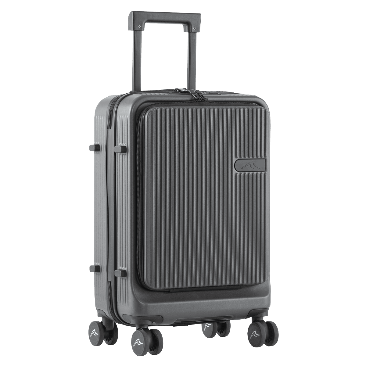 Dellonda 20"" Cabin Size Luggage 2 x Laptop Compartments Dual TSA Lock - DL157 - Image 2