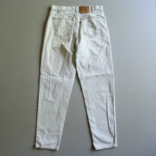 Vtg Levi's Orange Tab 550 Relaxed Light Wash Jeans USA 33 x 32 Measure 31 x 31