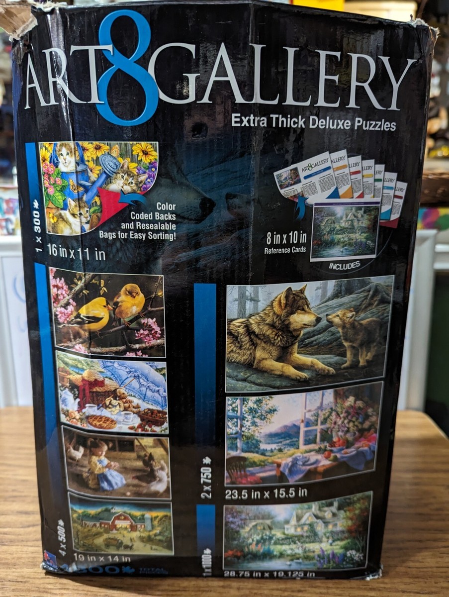 Art Gallery 8 Extra Thick Deluxe Puzzles | eBay