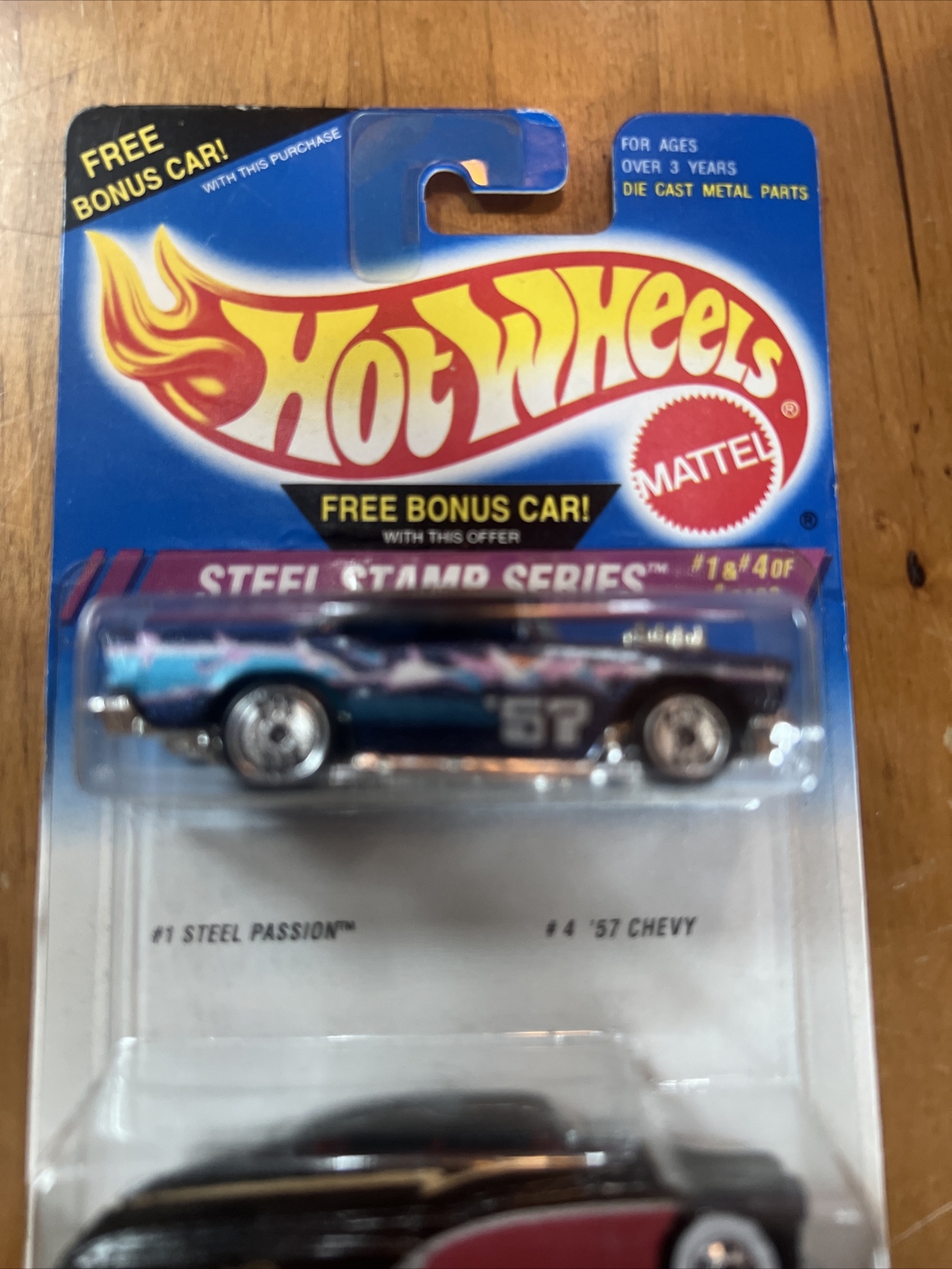 Hot Wheels Steel Stamp Series Double Pack ‘57 Chevy/steel Passion 1&4