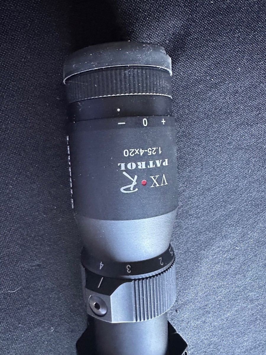 Leupold VX-R Patrol 1.25-4x20mm Matte Very Good | eBay