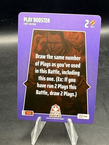 2024 Bo Jackson Battle Arena PLAY #PL-13 Booster SSP First Edition