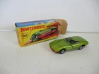 Matchbox Lesney Superfast SF52 Dodge Charger- lime body & red base, boxed