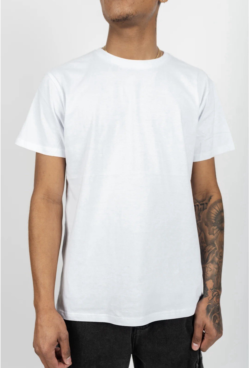 Large Unisex Sublimation/Crafting White Short Sleeve Soft Lightweight T Shirt