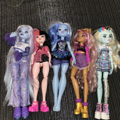 Lot 5 Monster High Generation 3 Fashion Dolls G3 Bundle 