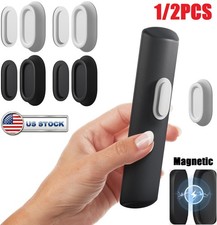 1/2x Silicone Magnetic Remote Control Holder Wall Mount Self-Adhesive Organizer