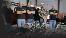 BOYD CODDINGTON'S Hot Rod Garage T-Shirt Vintage BLACK Men's 3XL!  (A)