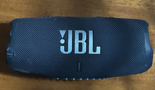 JBL Charge 5 Blue Wireless Speaker No Charge/For Parts Only/READ DESCRIPTION